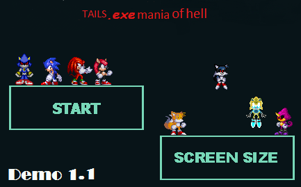 o pesadelo começa the nightmare begins - tails.exe mania of hell Round 2 by  senic