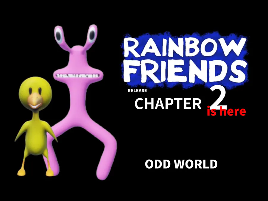 Rainbow Friends CHAPTER 2 is HERE!.. (ODD WORLD!) 