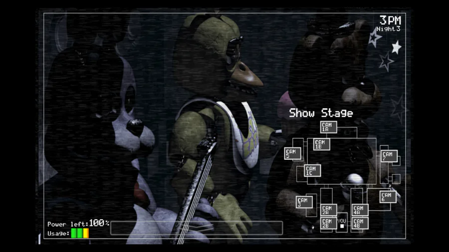 Five Nights At Freddy's 1-6 Compilation (Working Cameras