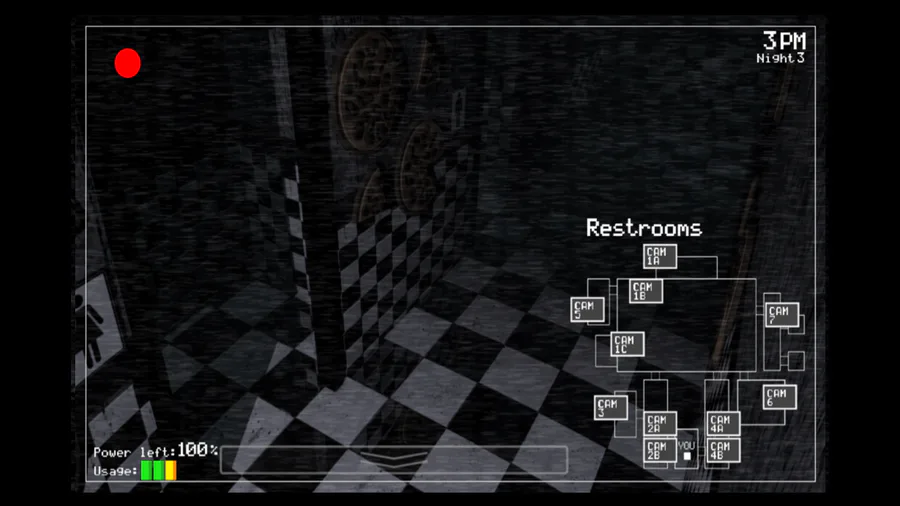 Five Nights At Freddy's 1 Virtual Cameras by Weeb_Potato