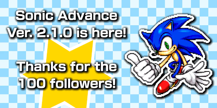 Sonic Advance (Android) - Anniversary Mods Pack by Furrican - Game Jolt