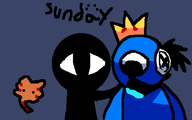 E 🍇🦄 on Game Jolt: roblox rainbow friends fanart real!1!1? Yes 😋