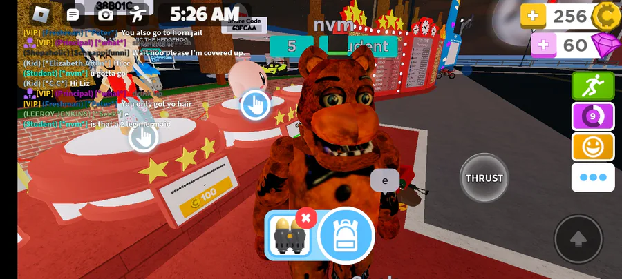 MAKING FNAF GLITCHTRAP a ROBLOX ACCOUNT 