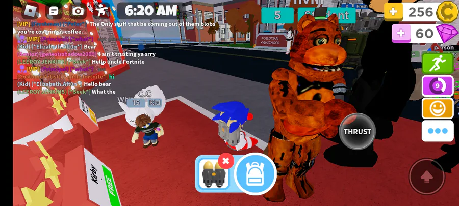 MAKING FNAF GLITCHTRAP a ROBLOX ACCOUNT 