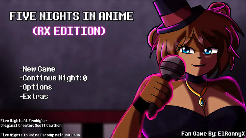 FIVE NIGHTS IN ANIME RX EDITION 