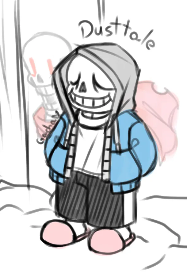 Dust sans by fichatherealone on Sketchers United