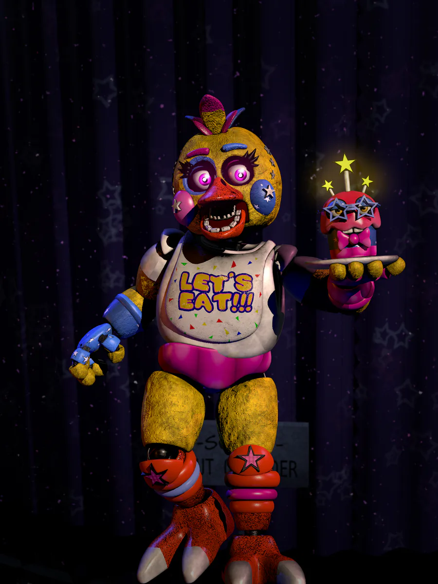 Bonne FNAF on Game Jolt: Chica fnaf 1