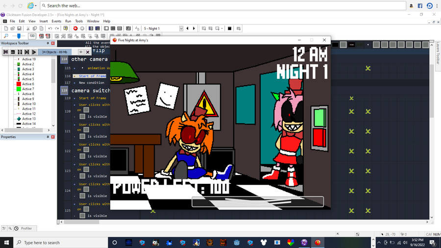 so fnaa has a new map/pizzeria design here's what it looks like (ma - Five  Nights at Amy's (Fnas AU) by Fnaffan347