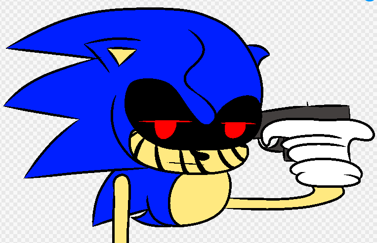 I drew Fun X but Fun X is from a sonic exe fan game called Sunky The