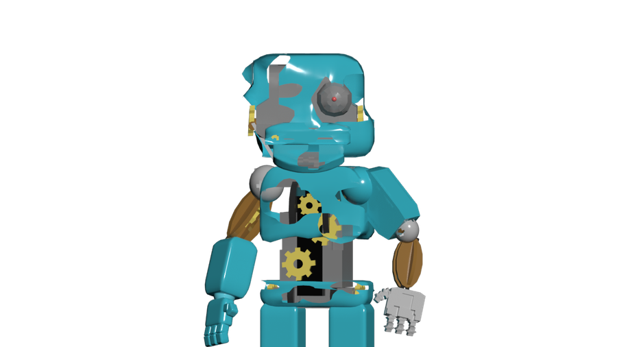 Withered Freddy Gracias Render png