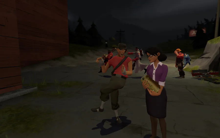 Made a TF2/ Dr. Livesey animation for my latest video! : r/tf2