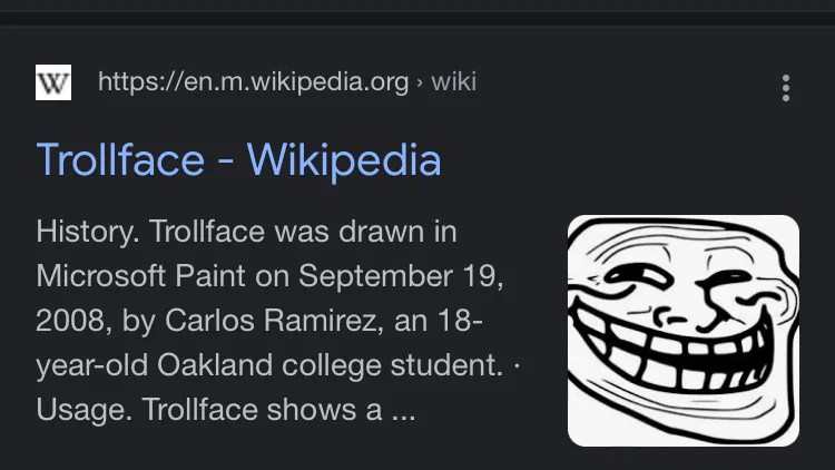 Trollface - Wikipedia