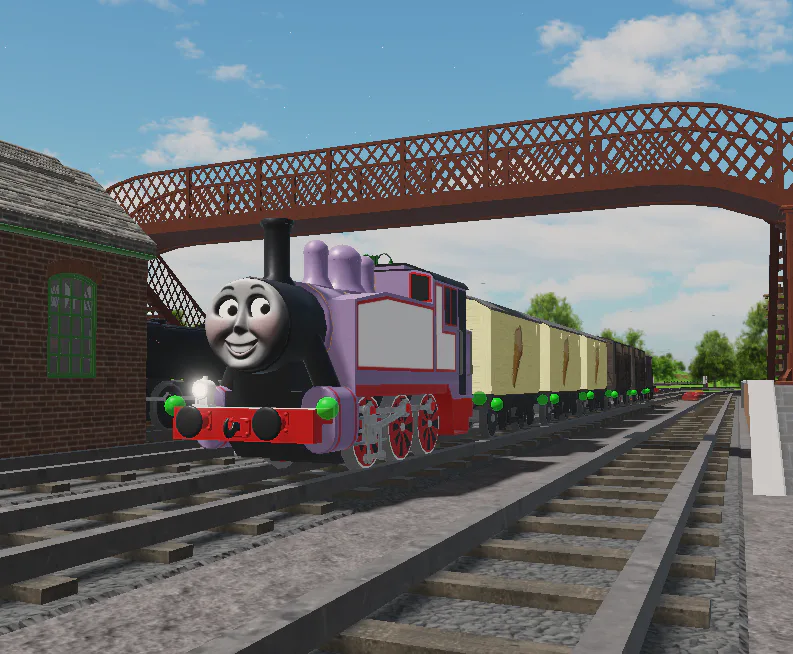 Roblox Sodor Simulator Pink Thomas! 