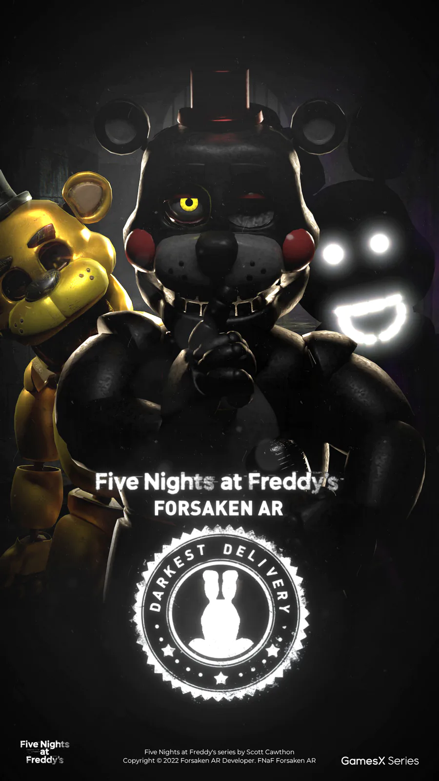 GamesX Series on Game Jolt: Five Nights at Freddy's Forsaken AR: Darkest  Delivery (Mobile) Vide