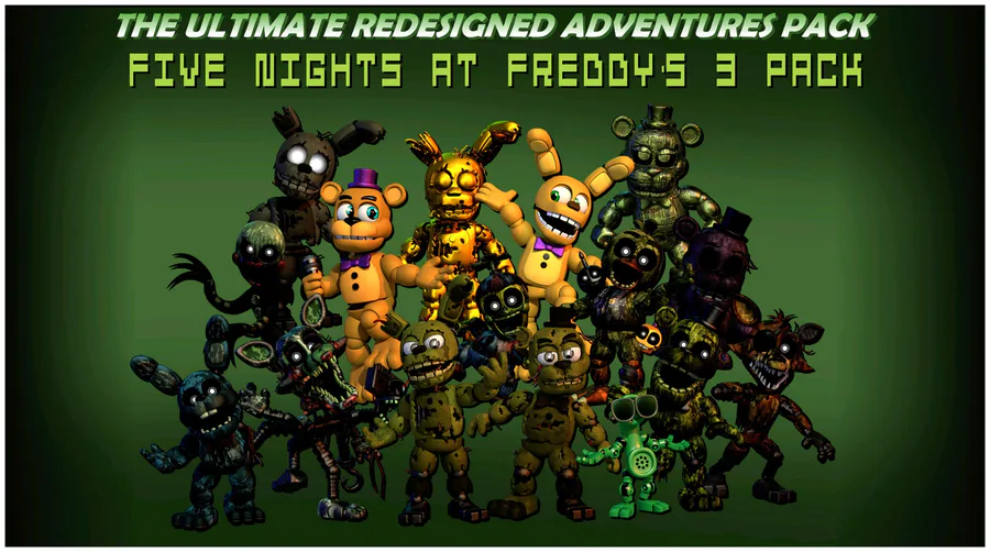 Shadow Freddy on Game Jolt: #FNAF #FiveNightsAtFreddys #Fnaf3