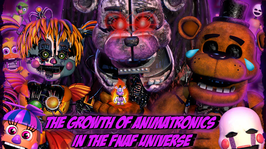 FNAF6 Mod) New! Classic Toy Animatronics - FFPS 