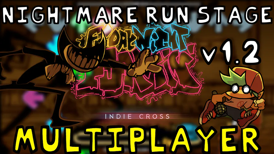 fnf indie cross multiplayer [Friday Night Funkin'] [Mods]