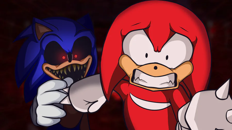 Game over for Sonic's friends!  Sonic.exe clickteam remake 