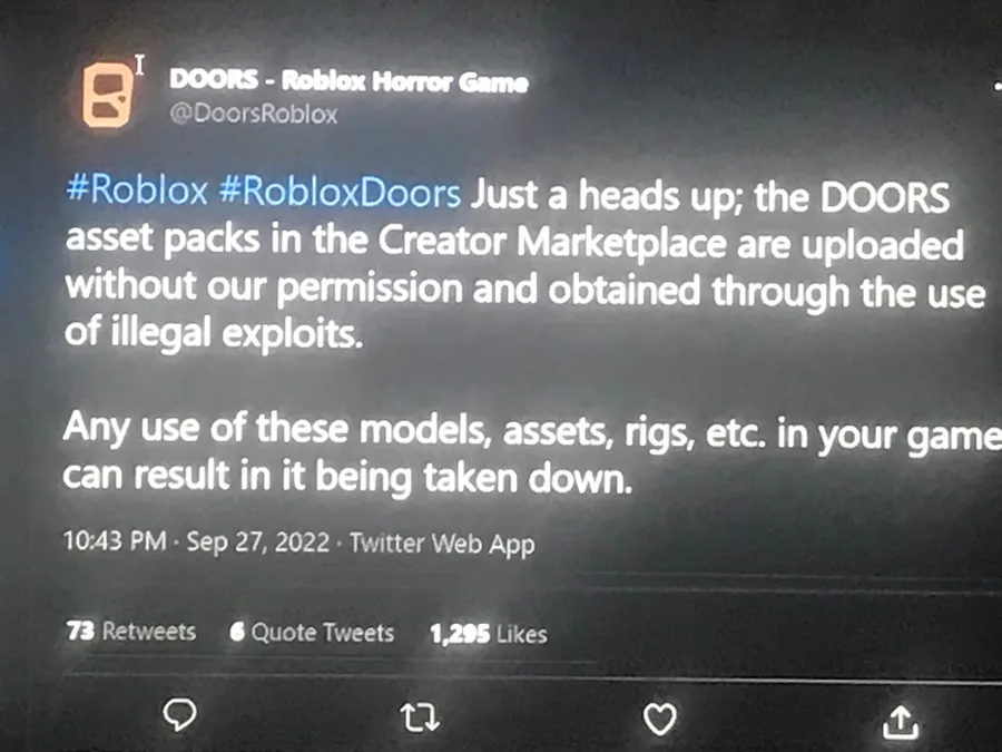 Roblox DOORS Rigs