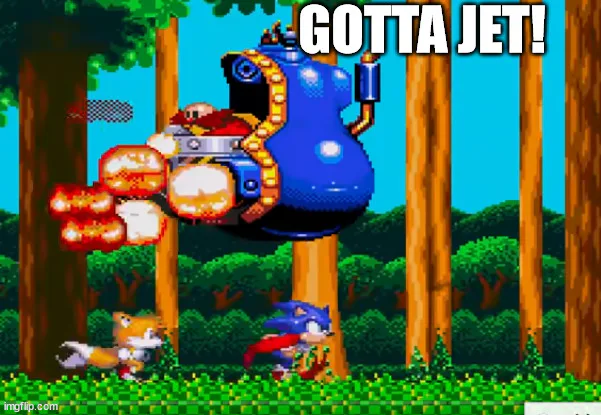 Sonic in Green Hill Zone - Imgflip