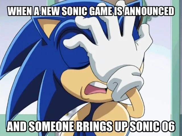 Sonic.EYX game with Sonic looking at something Blank Template - Imgflip