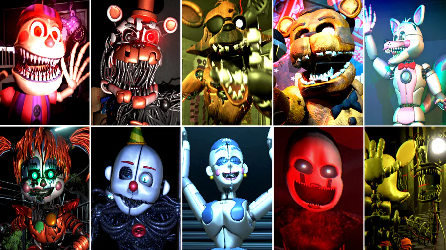 ALL JUMPSCARES In Forgotten Memories 🎩