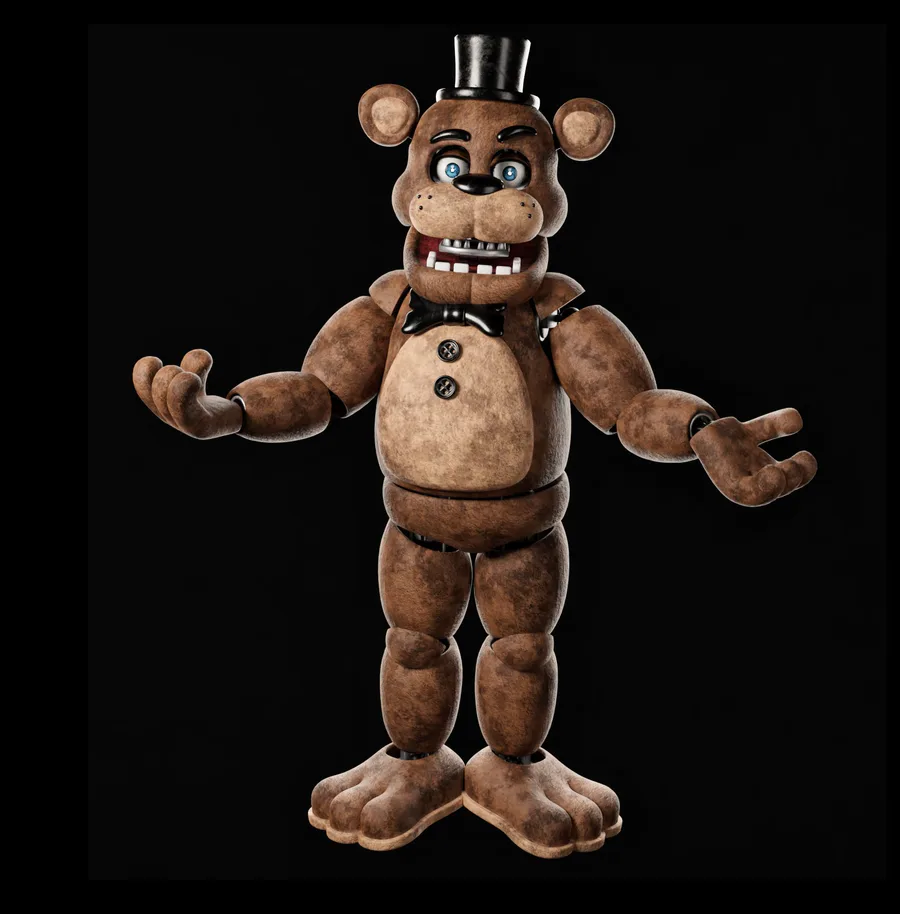 blinglasses on Game Jolt: Fnaf movie Freddy render (inspired by