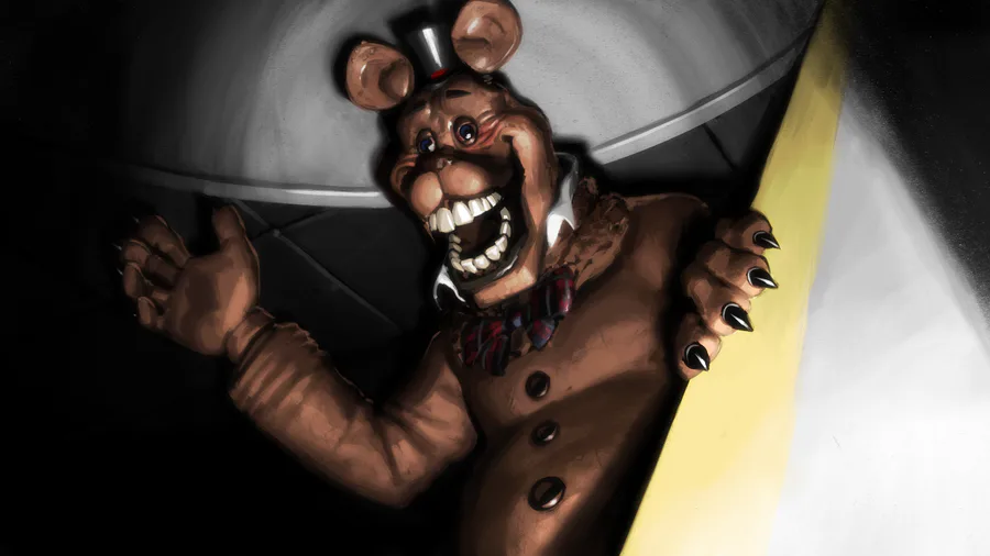 Nightmare Fredbear Fanart ~ Beware