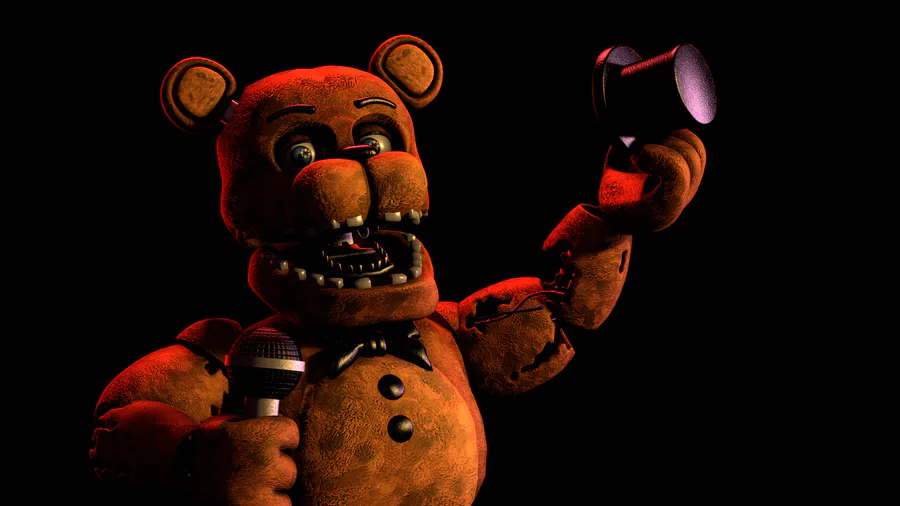 Withered Freddy full body (Fnaf2 teaser)