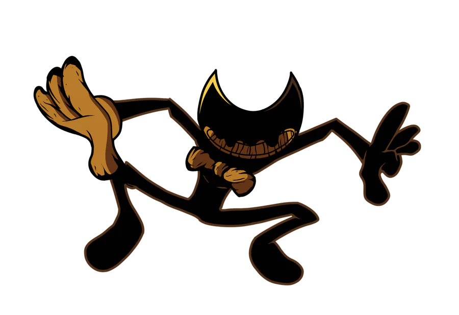 Bendy in Cuphead show #fyp #bendy #bendyandtheinkmachine #batim