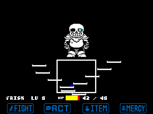 Other version underswap Sans battle! [undertale fangame] 