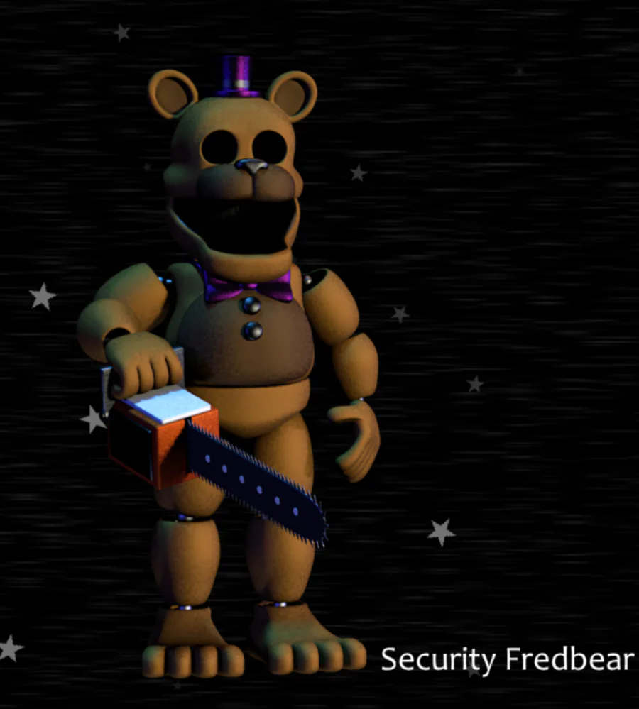 Security Fredbear Fredbear and Friends Left To Rot