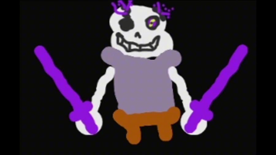 Horrortale Sans sprite by PhantomDestroyer000 on DeviantArt