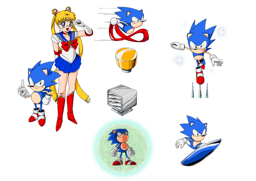 User blog:Moon the Hedgehog/Sonic the Hedgehog Sprites