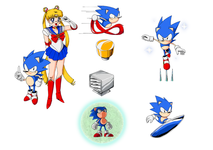 sonic sprite test 2 : r/SonicTheHedgehog