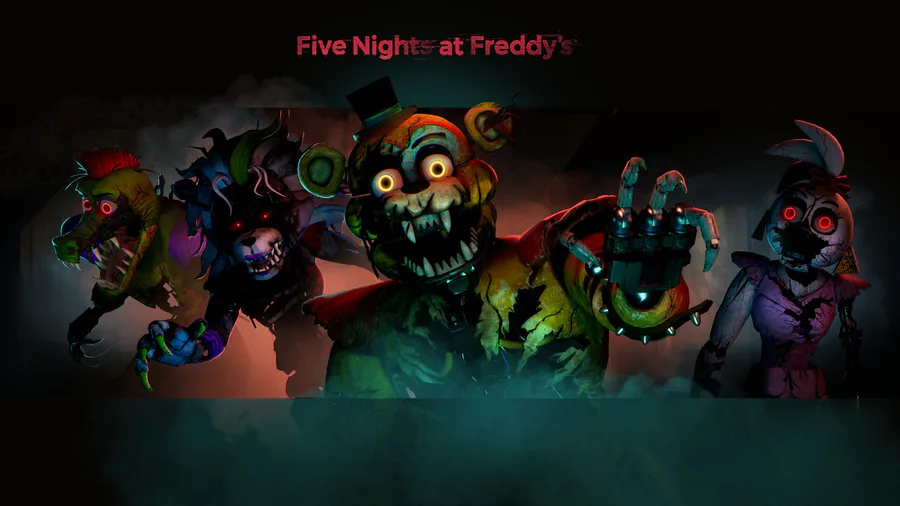 New wallpaper teasers FNAF Security Breach from Dawko 