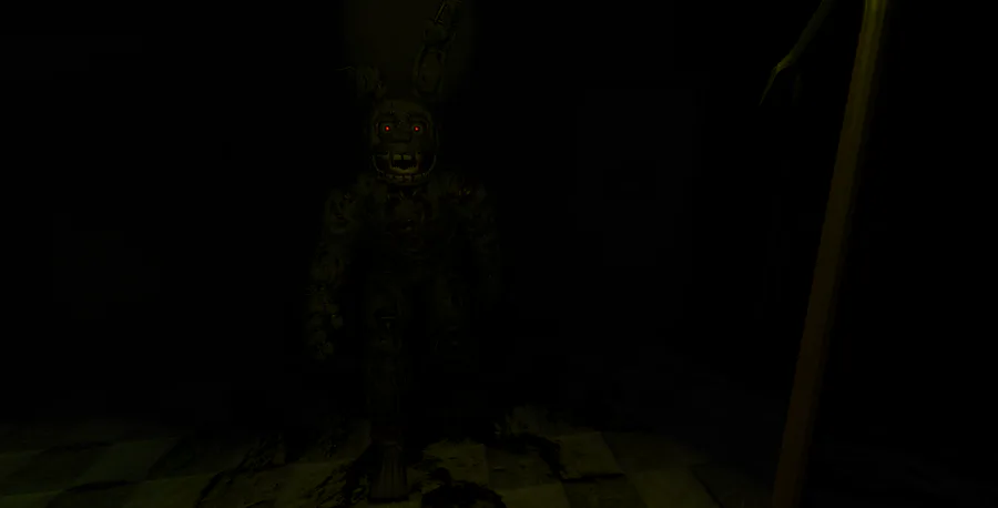 SpringTrap on the loose - FNAF 3 Doom Remake Android (Night 2