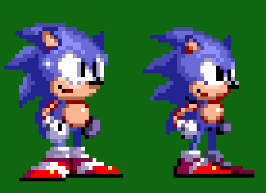 Kanomi13 on Game Jolt: Sonic sprite