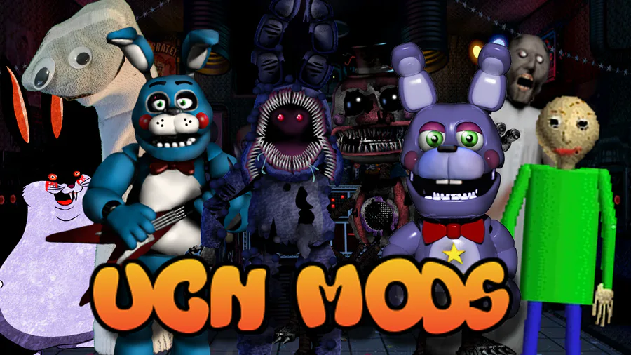 Fixed Nightmare Animatronics for Ultimate Custom Night (Mods) by ZBonnieXD  - Game Jolt