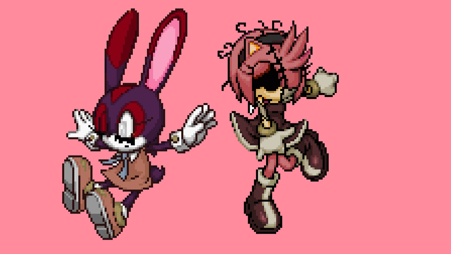 SONIC.EXE HAS POSSESSED AMY?  Tails & Amy Play Sally.EXE