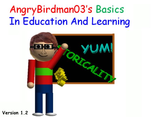Angrybirdman03 S Basics In Education And Learning Baldi Classic - baldi yellow door working roblox