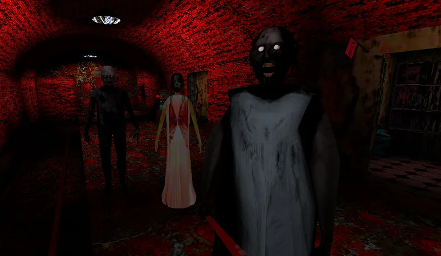 slenderman's freakish friends and family night on Game Jolt: granny 3 PC  granny 1.8 mode