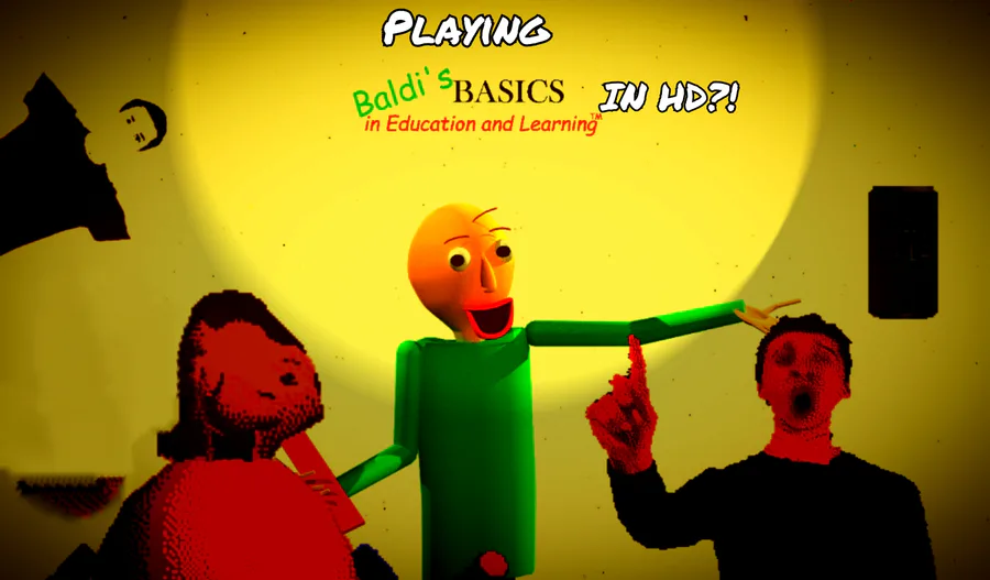 Baldi's Basics HD Inverted Edition (Мод) - YouTube