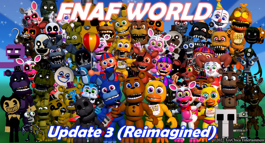 fnaf world -beta 3 update- FULL GAME - TurboWarp