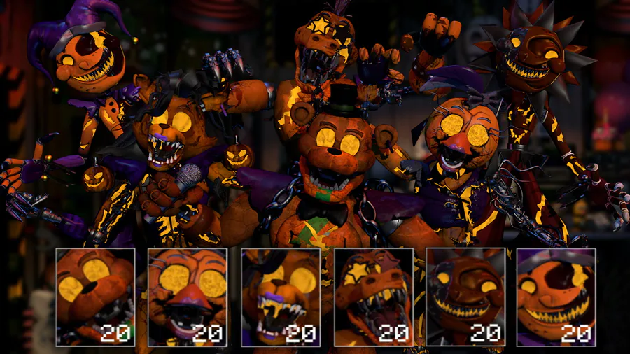 NIXORY on Game Jolt: THE GROWTH OF ANIMATRONICS IN THE FNAF