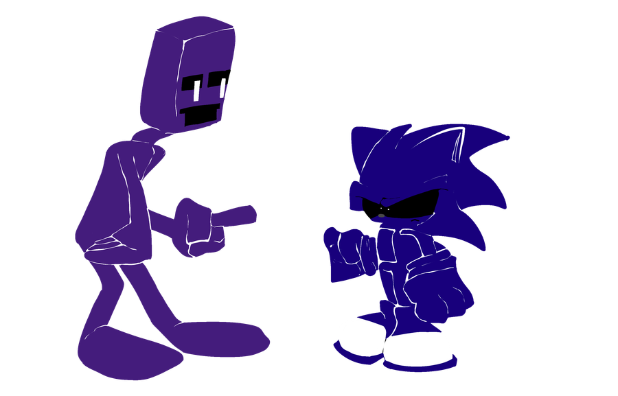 FNF Sonic.exe Vs Sonic.EYX Dc 2 Long animation 