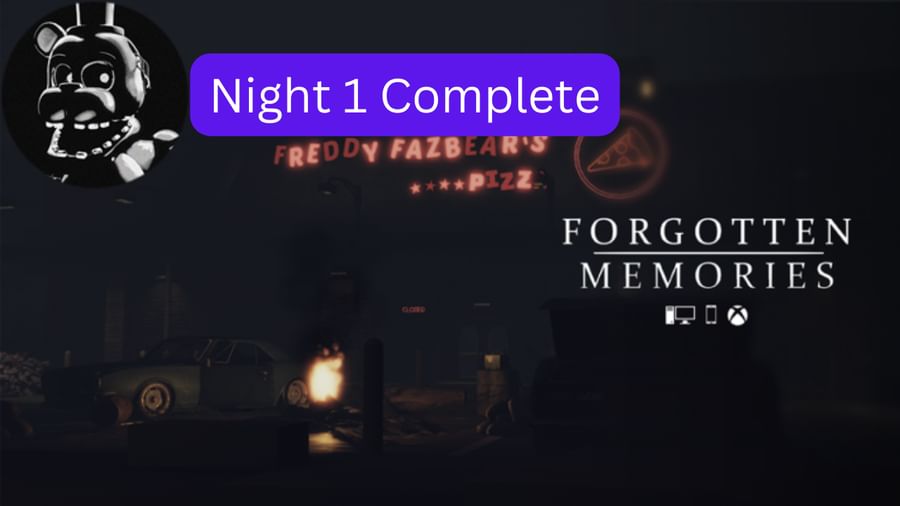 Escaping the Nightmares!  Roblox - Forgotten Memories - Pizzeria