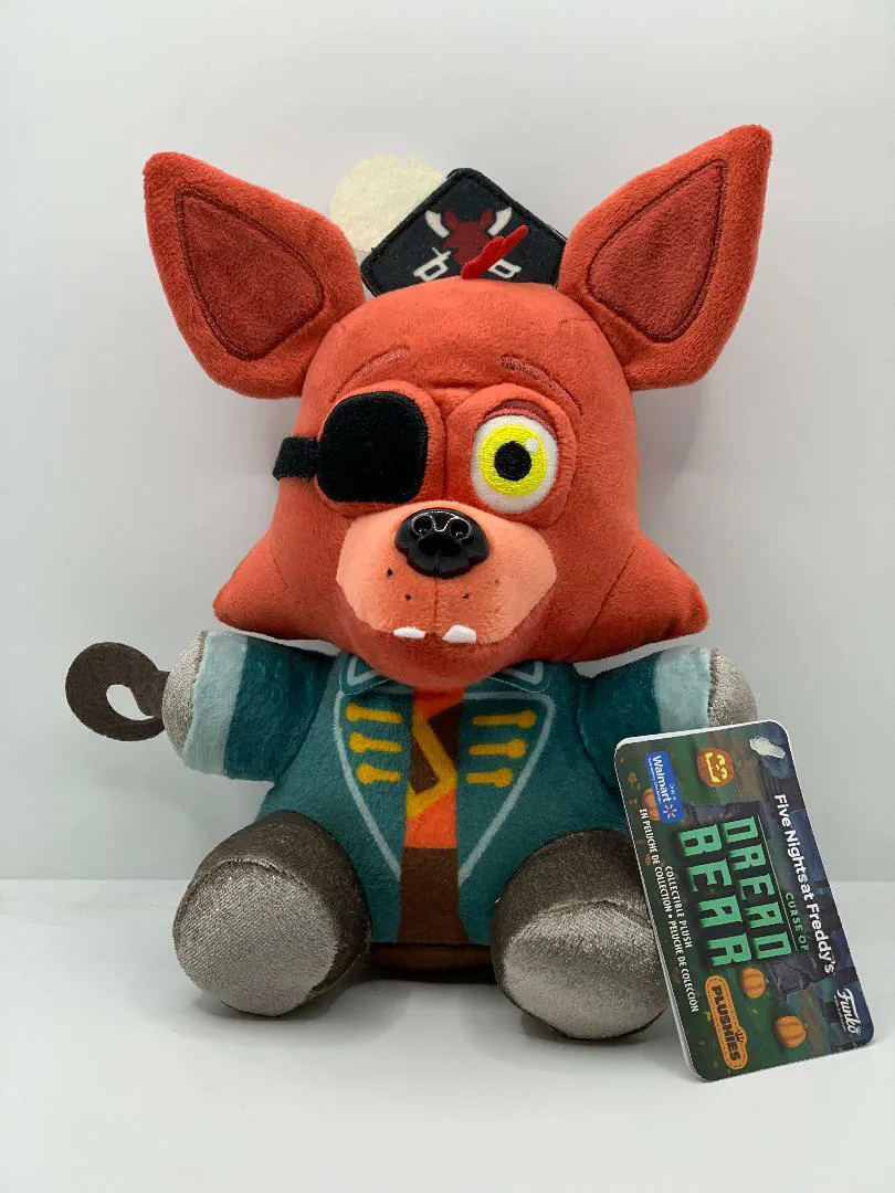 Five Nights At Freddy’s Fnaf plush dread bear captain foxy Walmart Exclusive