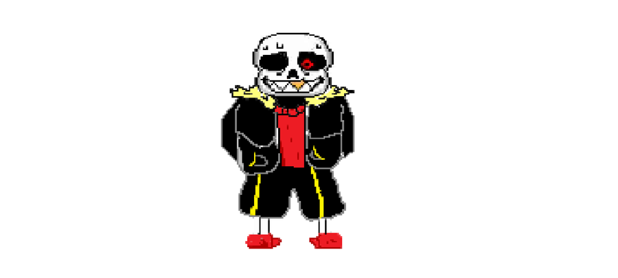 Image: UnderFell! Sans, Pixel Art Maker