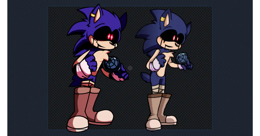 Worst sonic.exe FNF sprite